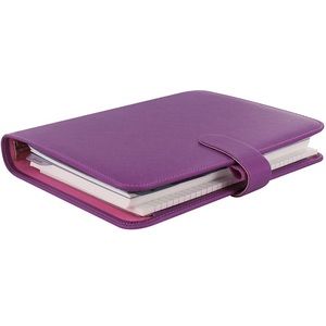 NIB FiloFax Saffiano Raspberry Planner calendar